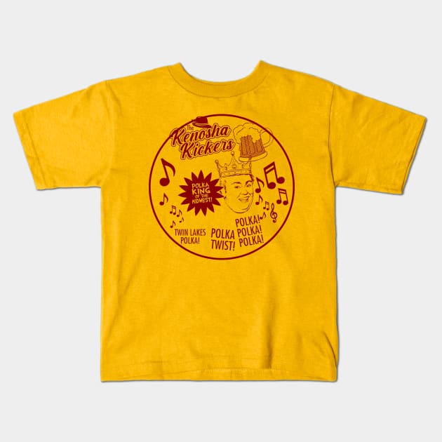 Gus Polinski : Kenosha Kickers Kids T-Shirt by abdyur